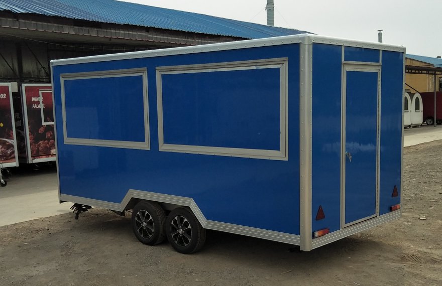 custom built donut concession trailer for sale